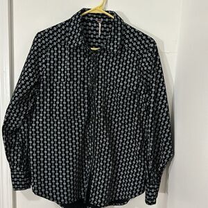 FREE PEOPLE CORDUROY SHIRT SIZE SP